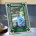 Marshall NCAA College 9" x 6.5" Vertical Art-Glass Frame