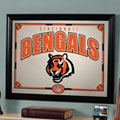 Cincinnati Bengals NFL Framed Glass Mirror