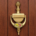 Kansas Jayhawks NCAA College Brass Door Knocker