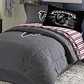 Atlanta Falcons NFL Team Denim Twin Comforter / Sheet Set