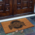 Ohio State OSU Buckeyes NCAA College Rectangular Outdoor Flocked Door Mat