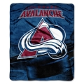 Colorado Avalanche NHL Micro Raschel Blanket 50" x 60"