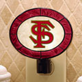 Florida Seminoles NCAA College Art Glass Nightlight