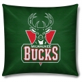 Milwaukee Bucks NBA 18" x 18" Cotton Duck Toss Pillow