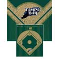 Tampa Bay Devil Rays 60" x 50" Diamond Fleece Blanket / Throw