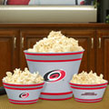 Carolina Hurricanes NHL Melamine 3 Bowl Serving Set