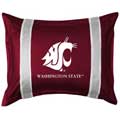 Washington State Cougars Side Lines Pillow Sham