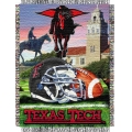 Texas Tech Red Raiders NCAA College "Home Field Advantage" 48"x 60" Tapestry Throw