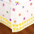 Flowerland Queen Bed Skirt