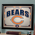 Chicago Bears NFL Framed Glass Mirror