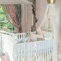 Chloe Crib Canopy - Creme