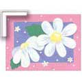 Upsy Daisy - Contemporary mount print with beveled edge