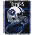 Tennessee Titans NFL "Spiral" 48" x 60" Triple Woven Jacquard Throw