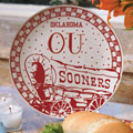 Oklahoma Sooners NCAA College 11" Gameday Ceramic Plate