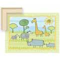 Walk About I - Contemporary mount print with beveled edge