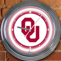 Oklahoma Sooners NCAA College 15" Neon Wall Clock