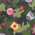 Flying Tigers Fabric by the Yard - Emblem