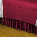 Colorado Avalanche Locker Room Bed Skirt