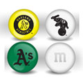 Oakland Athletics Custom Printed MLB M&M's With Team Logo