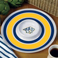 Nashville Predators NHL 14" Round Melamine Chip and Dip Bowl