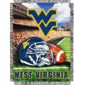 West Virginia Mountaineers NCAA College "Home Field Advantage" 48"x 60" Tapestry Throw