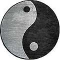 Ying Yang Rug (51" Round)