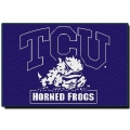 Texas Christian University TCU Horned Frogs NCAA College 20" x 30" Acrylic Tufted Rug