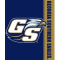 Georgia Southern Eagles NCAA College "Stripes" 50" x 60" Super Plush Throw