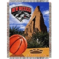 New Mexico Lobos NCAA College "Home Field Advantage" 48"x 60" Tapestry Throw