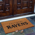Baltimore Ravens NFL Rectangular Outdoor Flocked Door Mat