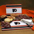 Philadelphia Flyers NHL Glass Cutting Board Set