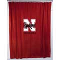 Nebraska Huskers Locker Room Shower Curtain