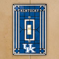 Kentucky Wildcats NCAA College Art Glass Single Light Switch Plate Cover