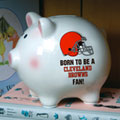 Cleveland Browns NFL Ceramic Piggy Bank
