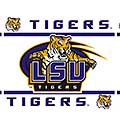 Louisiana State Tigers Peel and Stick Wall Border