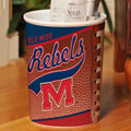 Mississippi Ole Miss Rebels NCAA College Office Waste Basket