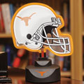 Texas Longhorns NCAA College Neon Helmet Table Lamp