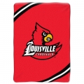 Louisville Cardinals College "Force" 60" x 80" Super Plush Throw