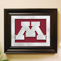 Minnesota Golden Gophers NCAA College Laser Cut Framed Logo Wall Art