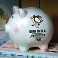 Pittsburgh Penguins NHL Ceramic Piggy Bank