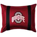 Ohio State Buckeyes Side Lines Pillow Sham