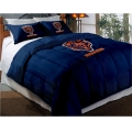 Chicago Bears NFL Twin Chenille Embroidered Comforter Set with 2 Shams 64" x 86"