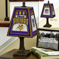 Minnesota Vikings NFL Art Glass Table Lamp
