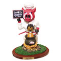 Arkansas Razorbacks NCAA College Soup of the Day Mascot Figurine