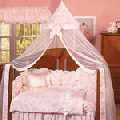 Isabella Pink Mosquitero Crown - Toile 