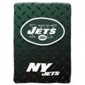 New York Jets NFL "Diamond Plate" 60' x 80" Raschel Throw