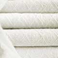 Full / Queen White Tiffany Bed Blanket