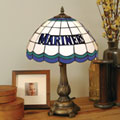 Seattle Mariners MLB Stained Glass Tiffany Table Lamp