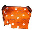 Clemson Tigers Crib Bed in a Bag - Orange