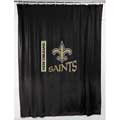 New Orleans Saints Locker Room Shower Curtain